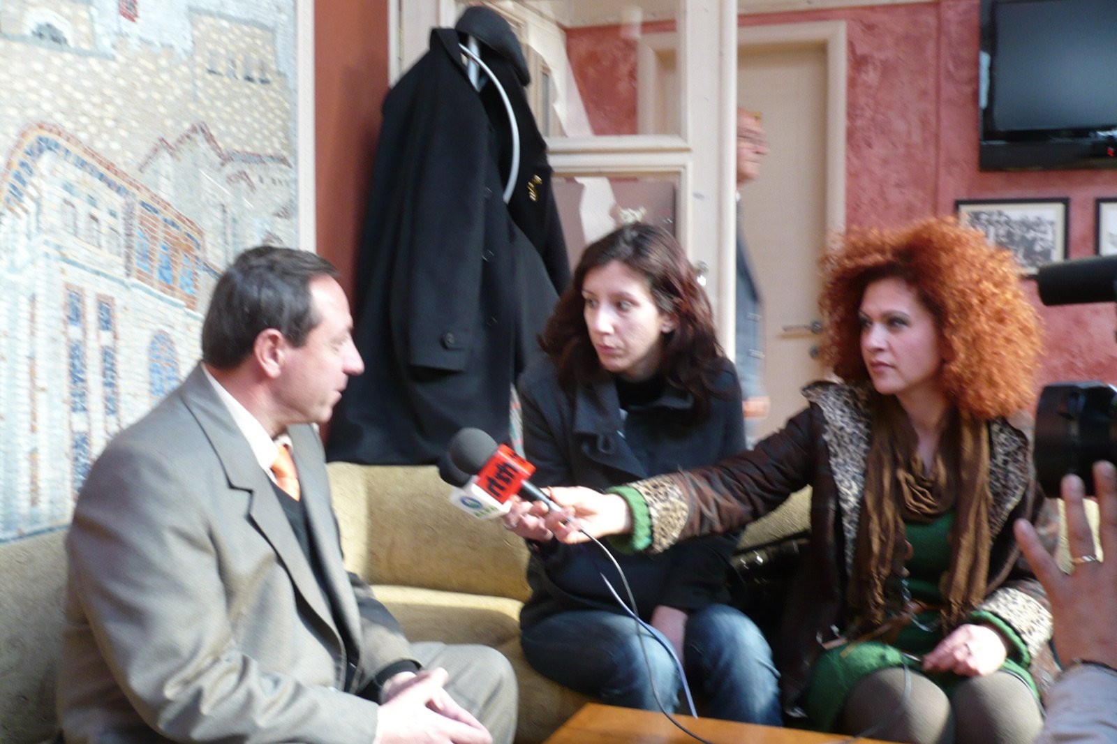 Intervistë televizive për RTSH-në